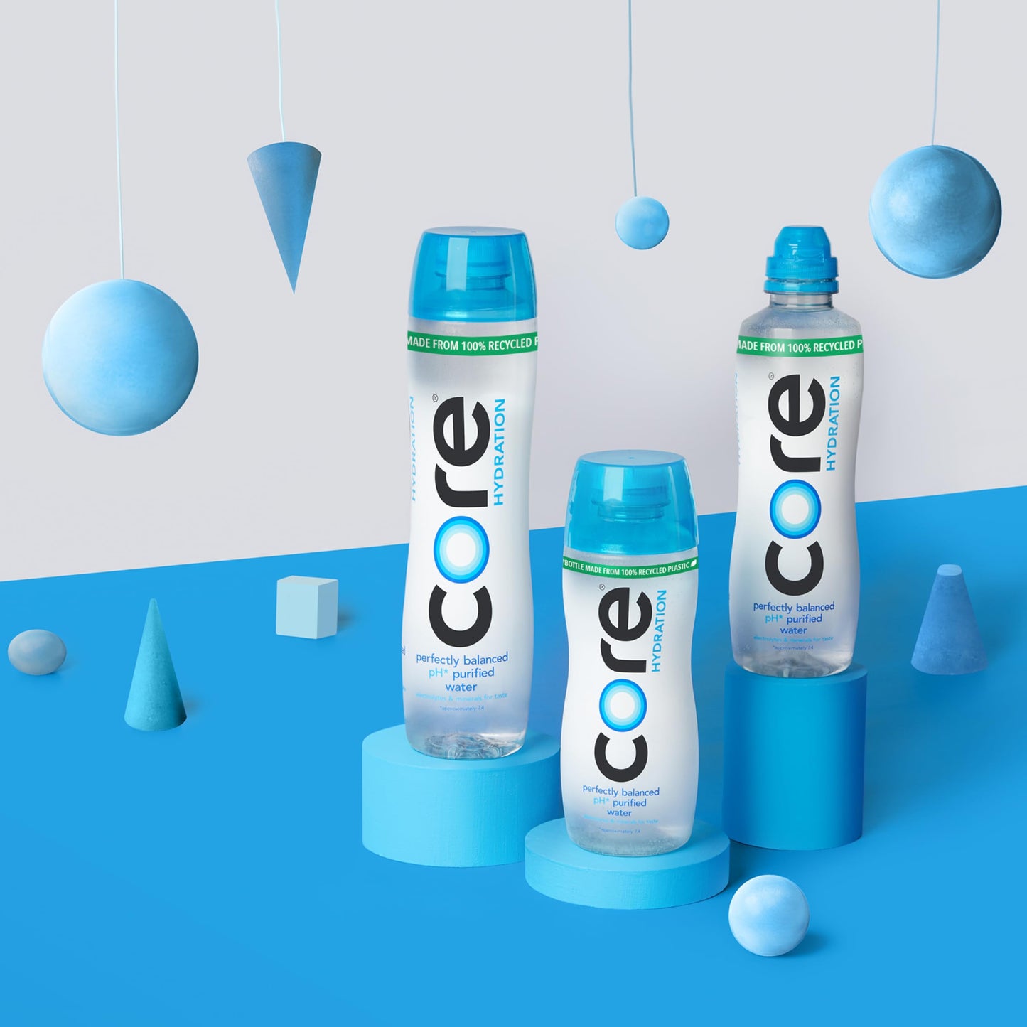 Core Hydration Perfectly Balanced Water, 1.3L (Pack of 12) - Refreshing Hydration, Premium Quality, Ideal for Everyday Use