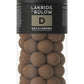 Lakrids By Blow - D - Salt & Caramel - 10.41 Oz - Chocolate Coated Gourmet Licorice - Authentic Scandinavian Candy Produced In D