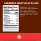 ILIKE! Fruit Slices Jelly Candy - 2 lb Bulk Bag, Assorted Flavors, Sugar-Dusted Nostalgic Sweets, Orange