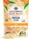 Paradise Naturals 100% Grass-Fed Organic Beef Bone Broth Powder  Probiotics  Collagen  15G Protein  Non-Gmo  Low Sodium  Gut Health  Paleo  Keto  Gluten-Free  Healthy Skin  Hair  Joints - 25 Servings