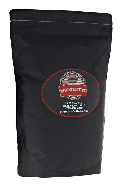 Nicoletti Coffee Original Espresso Roast 12oz Whole Beans (Made in Brooklyn since 1972) Fresh Roasted Espresso to order with dat