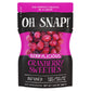 Oh Snap! Cranberry Sweeties - 12 Pack Infused Cranberry Snacks - Gluten-Free, Fat-Free, Ready to Eat