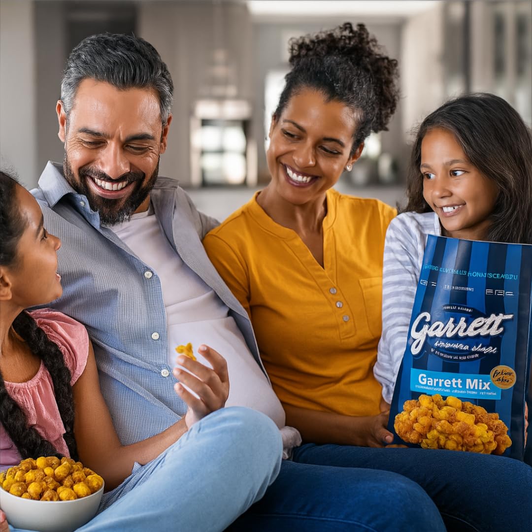 Caramel Corn And Cheese Popcorn Garretmix– Gourmet Sweet & Salty Chicago-Style Snack, (20 Oz Bags) – Perfect For Gifts, Parties & Movie Nights, Halloween Snack