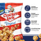 Sweet and Salty Popcorn Individual Bags, 30 Count Bulk Pack- Classic Original Caramel Coated Popcorn and Peanuts, On-the-Go Snac