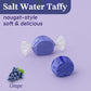 Grape Salt Water Taffy by Snack Attack, Individually Wrapped Bulk 3lb Bag - Chewy Saltwater Taffy Candy, Classic Grape Flavor |