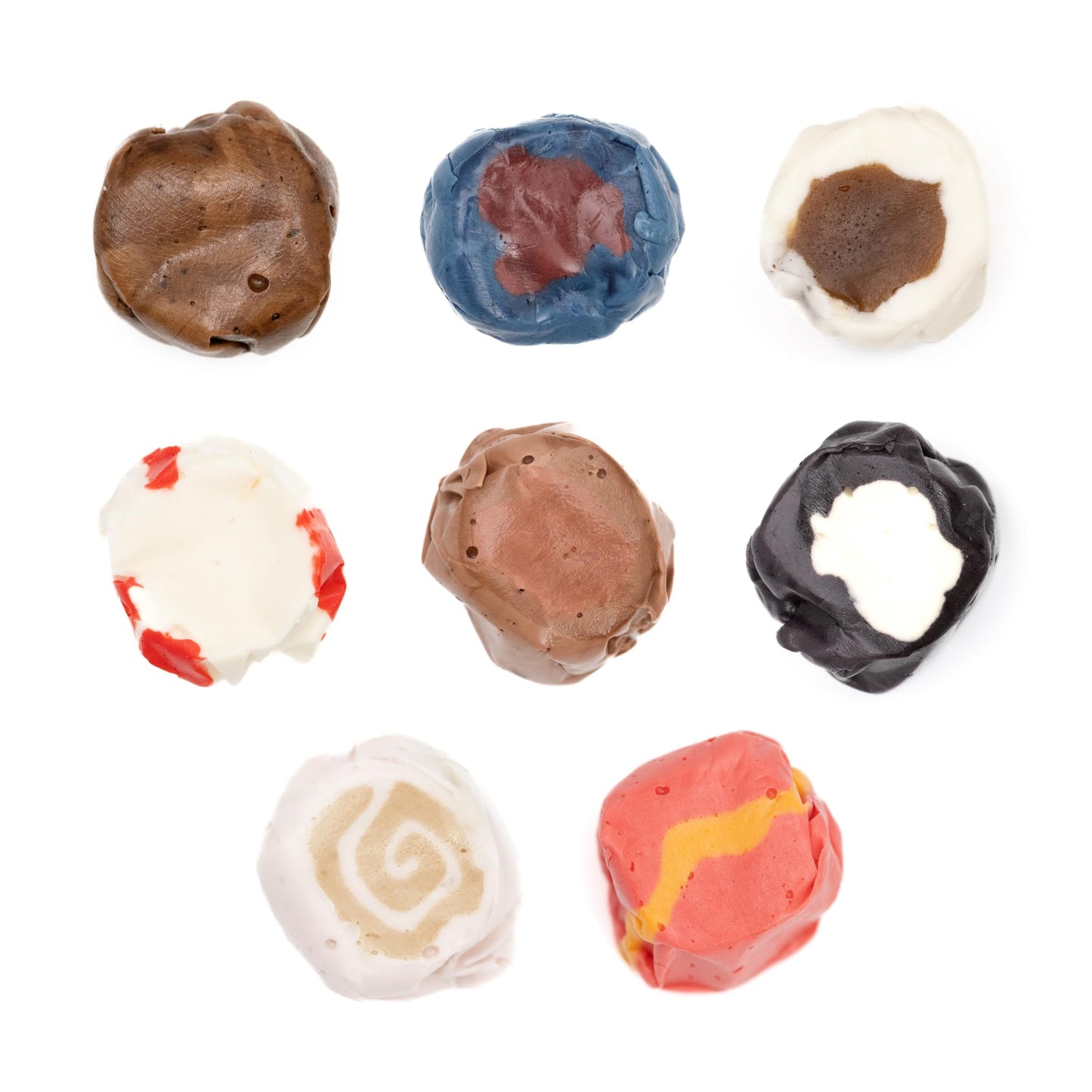 Taffy Shop Retro Favorites, Salt Water Taffy - Assorted Gourmet Soft Chewy Candy, Variety Pack, Bulk Sweet Snack, Fresh Gift & G