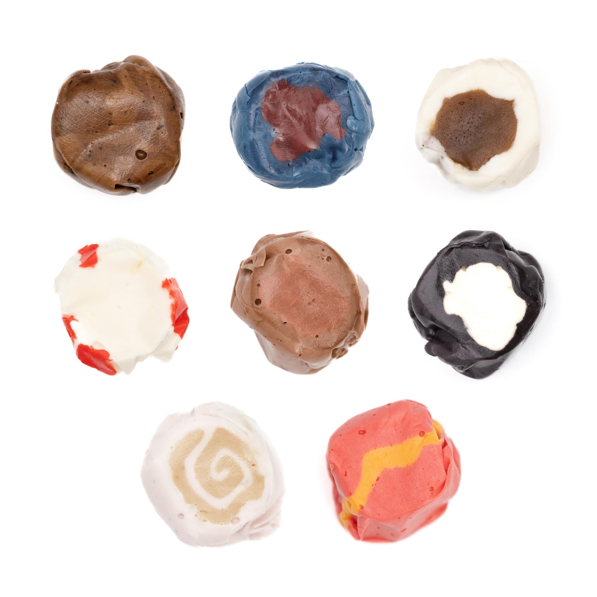 Taffy Shop Retro Favorites, Salt Water Taffy - Assorted Gourmet Soft Chewy Candy, Variety Pack, Bulk Sweet Snack, Fresh Gift & G