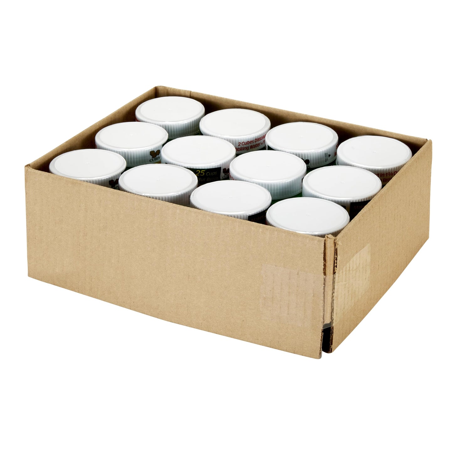 HERB-OX Chicken Bouillon Cubes, 25 Count, 3.33 Ounce (Pack of 12), Model 42011