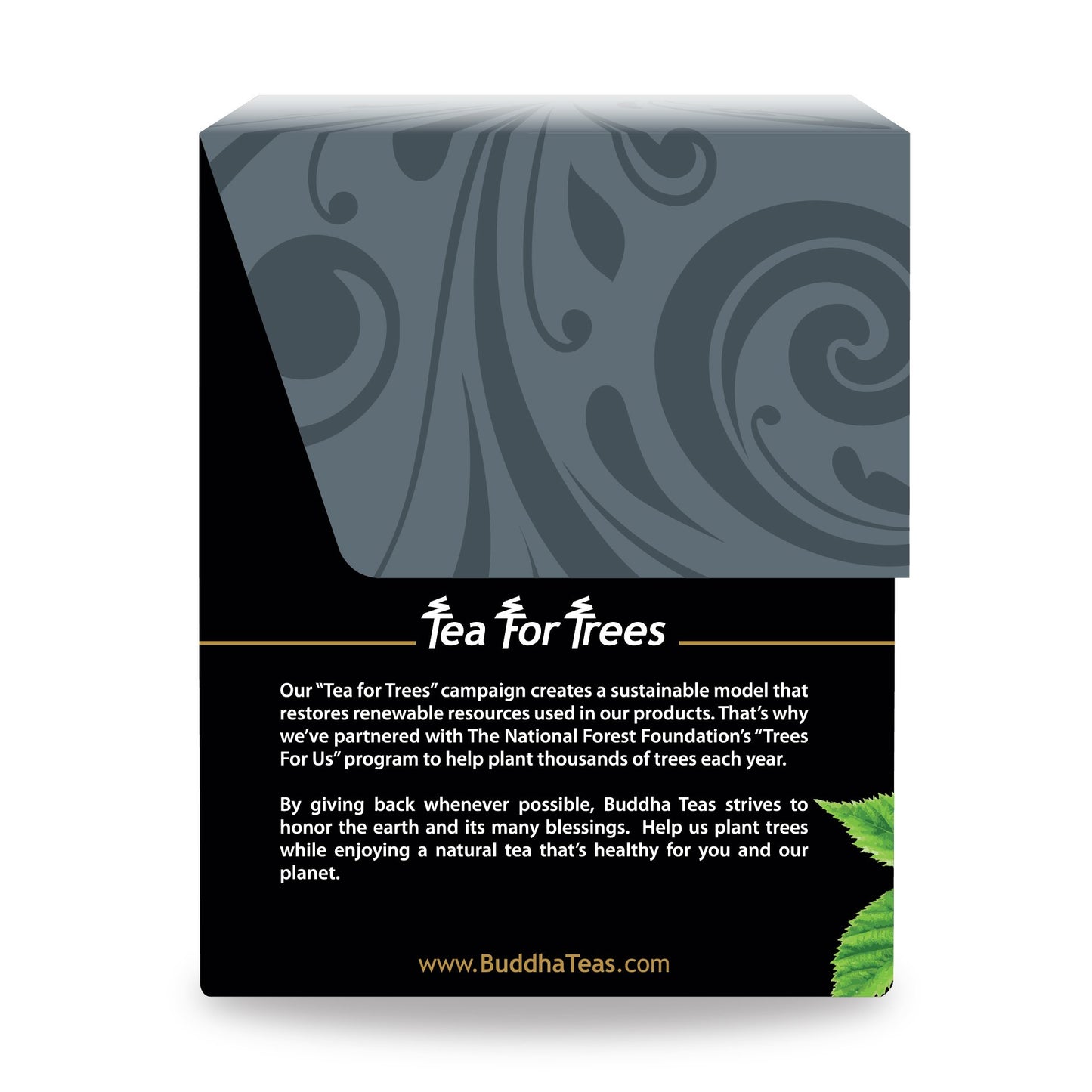 Buddha Teas Organic Blackberry Leaf Tea - 18 Bleach-Free Tea Bags, OU Kosher, USDA Organic