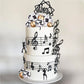 36Pcs Disco Ball Cake Toppers Music Dancing Themed Cake Cupcake Decorations Gold Balls Cake Toppers With Mirror Balls For 70S 80