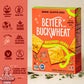 Better with Buckwheat Rosemary & Herbs Gluten-Free Crackers - Healthy Snack Crackers, Grain-Free, Non-GMO, Sugar-Free - 1 Pack
