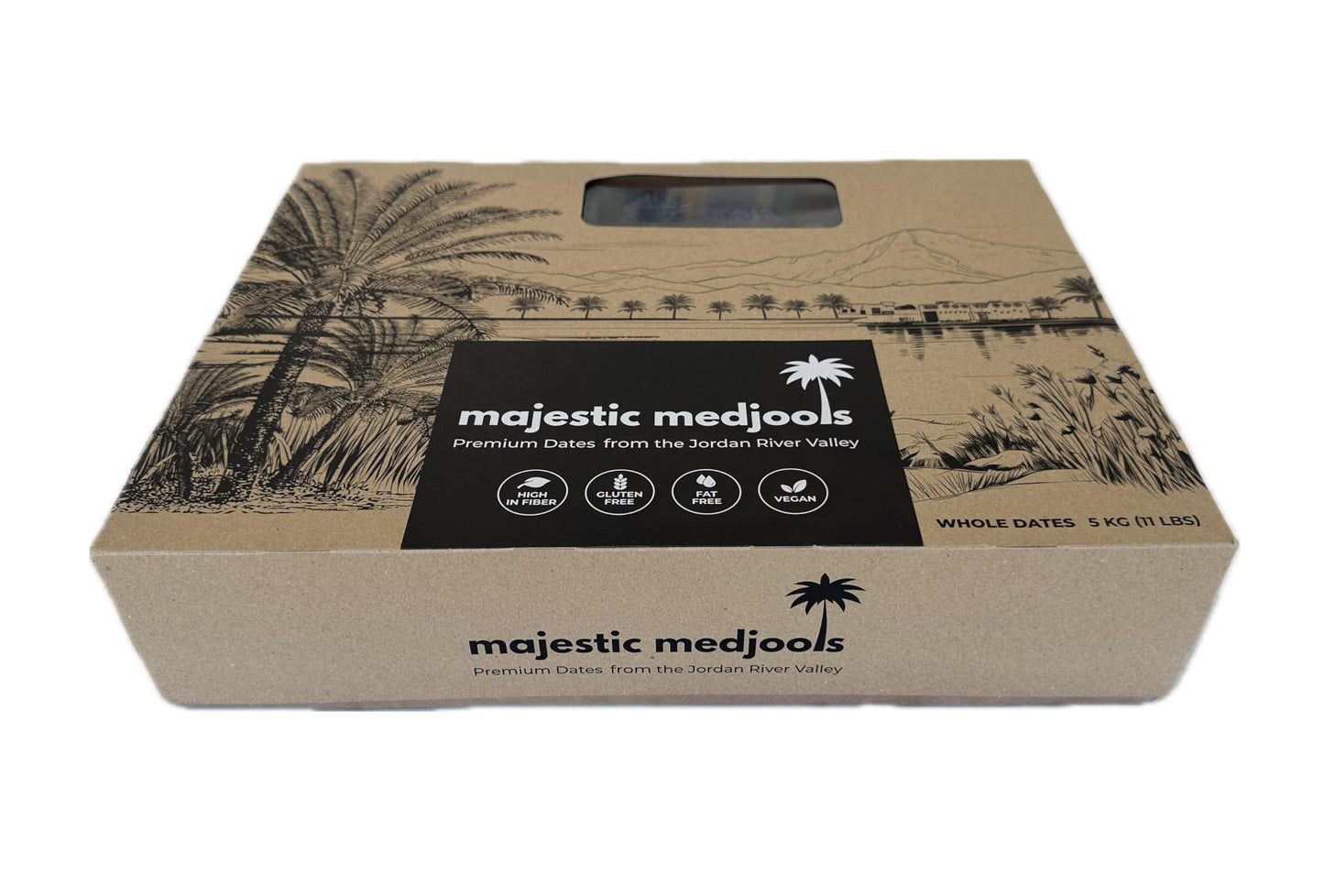 Majestic Medjools: Premium Dates From The Jordan River Valley (5Kg)