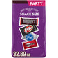 Hershey Assorted Dark Chocolate Flavored Snack Size, Candy Party Pack, 32.89 oz