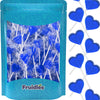 Fruidles Lollipops Mini Heart Shaped Flavored Delicious Lollipop, Individually Wrapped, 5g Lollipop (1200 Lollipops, Raspberry)