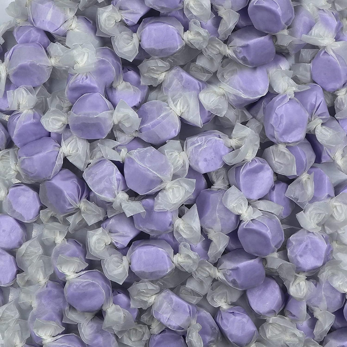 Gourmet Soft And Chewy Salt Water Taffy Candies - Individually Wrapped - Bulk Bags (Purple Grape, 5 Pound (Pack Of 1))