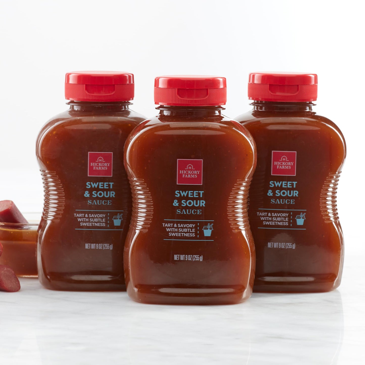 Hickory Farms Sweet And Sour Sauce - 3 Pack | Great For Snacking, Dipping, Recipes, Glazes, And Charcuterie Boards