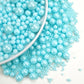 Dazzjoy Edible Pearls Sugar Sprinkles, 130g, Blue Pearl Dessert Sprinkles for Cake Decorating and Cupcake Toppers