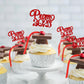 Gyufise 24Pcs Prom 2025 Cupcake Toppers 2025 Graduation Cupcake Picks 2025 Graduation Class Of 2025 Cake Decorations For Graduat