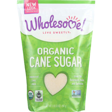 Wholesome Sweeteners Milled Unrefined Sugar (12X2 Lb)