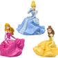 DecoPac Disney Princess Cake Topper Set - 3-Pc Aurora, Belle & Cinderella Figures, Multi-Color, Plastic, One Size, Model 6315