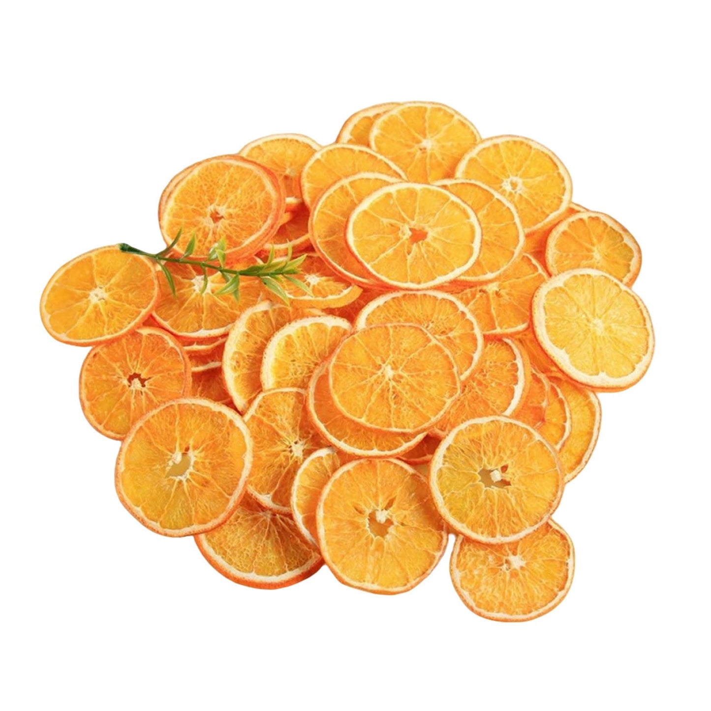KachiKachi Dried Orange Slices | No Sugar Added | Family Pack | Orange Wheels | Dehydrated Dried Fruit for Cocktails/Cakes/Craft
