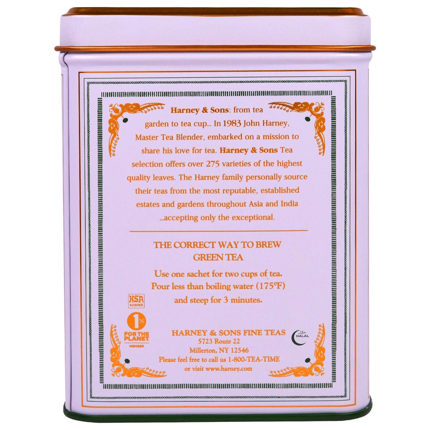 Harney & Sons Japanese Sencha Green Tea, 20 Sachets | Classic Collection