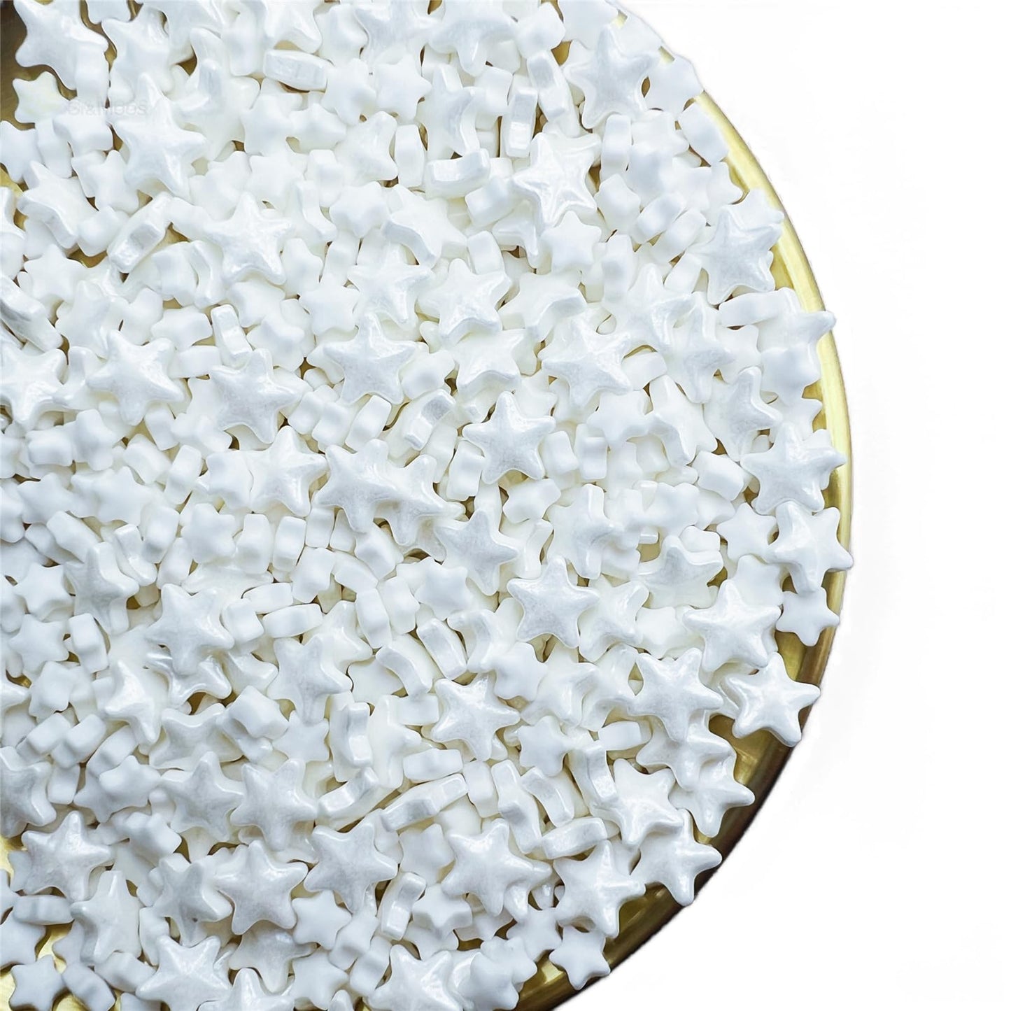Se Si&Moos White Star Sprinkles For Cake Decorating White Stars Edible Star Cake Decorations Large Stars Sprinkles For Cupcakes