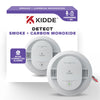 Kidde Hardwired Smoke & Carbon Monoxide Detector, Aa Battery Backup Smoke Alarm, Interconnectable, Led Warning Light Indicators,