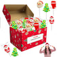 Fruidles Christmas Lollipop 24-Pack, Santa Claus, Christmas Tree, Candy Canes, Individually Wrapped, Multi-Color