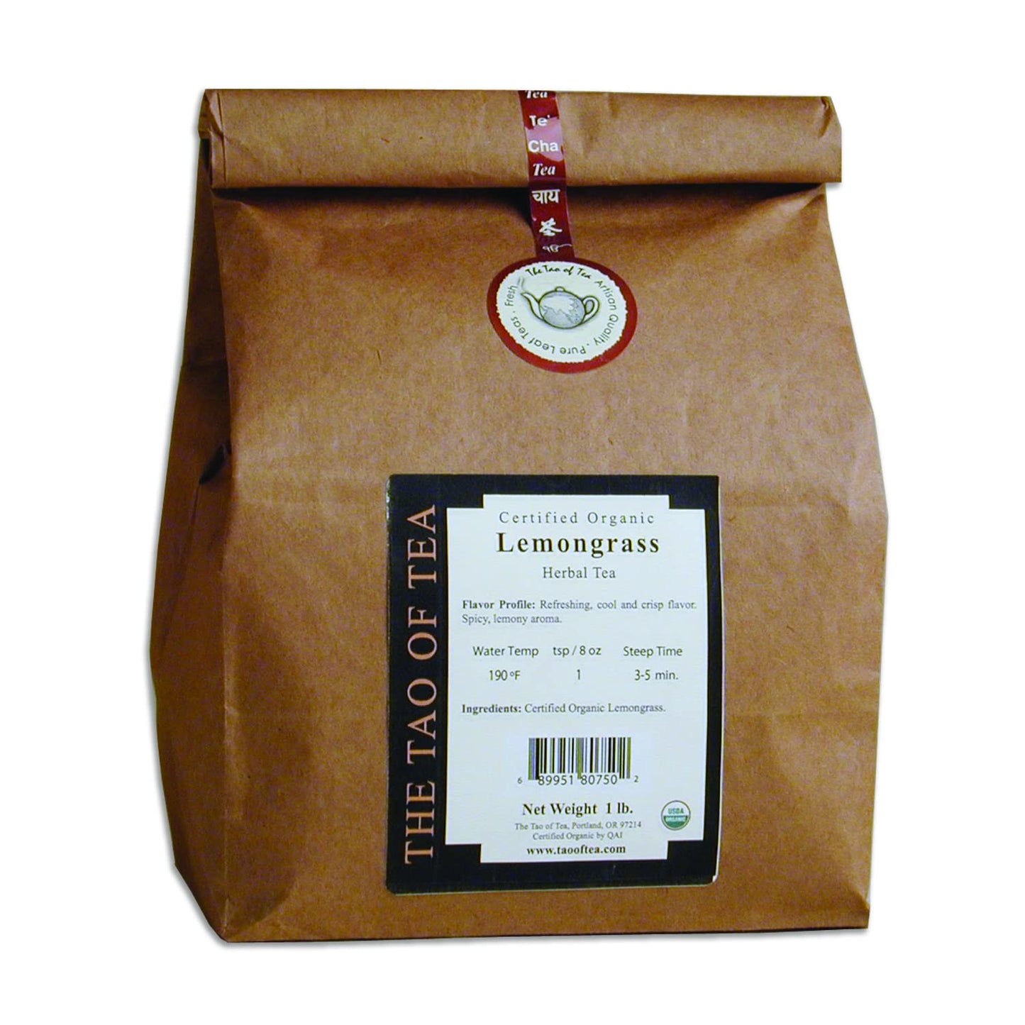 The Tao of Tea Lemongrass Tea, 1 Pound, Model SUVELAM