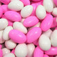 Pink & White Jordan Almonds By Its Delish, 3 Lbs Bulk | Sugared Almond Nut With Sweet Hard Candy Coating - Bulk Wedding Favors,