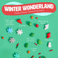 Sprinklemania Winter Wonderland Christmas Sprinkles - Festive Mix of Snowflake, Snowman, Santa Hat, Tree, Stocking & Ornament, 3.5 oz, Multicolor