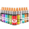 Food Coloring Liquid Set for Baking, Shanlinly 12 Color Food Grade Neon Easter Egg Dye Kit for Cake Decorating, Fondant, Frostin