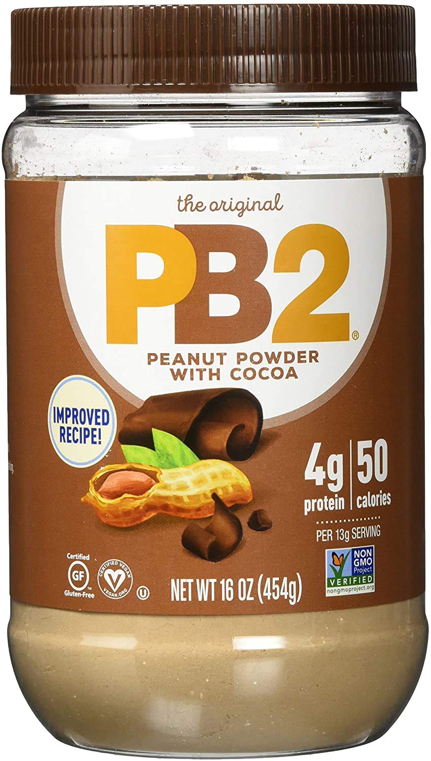 PB2 Foods PB2 Peanut Butter in Chocolate Powder (6 x 454g)