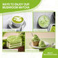 Mushroom Matcha Latte Powder - Super Ceremonial Grade Matcha With Adaptogenic Mushrooms For Brain Health And Energy - Vegan And