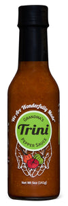 Grandma'S Trini Pepper Sauce - Hot Heat Hot Sauce - Vegan - Gluten Free - Non-Gmo - Low Sodium - Low Carb - Fabulous Flavor And