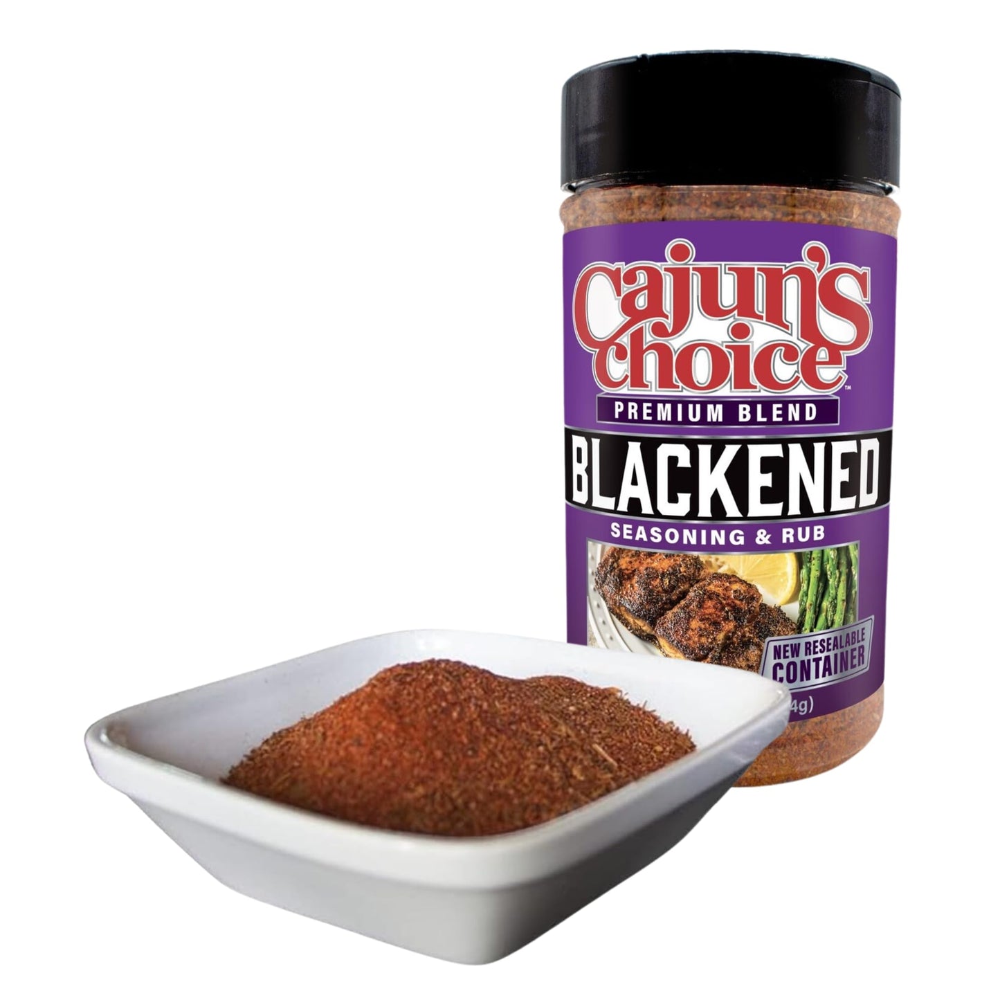 Blackened Seasoning 6.5 Oz (Pack Of 1) - Ideal For Grilling Or Cooking Fish, Chicken, Pork, Steak, Vegetables, Burgers, Salmon,