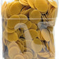 Rani Pani Puri Coins (Uncooked, Microwaveable Wheat Semolina Coins) 64Oz (4Lbs) W/Pani Puri Masala (14-Spice Blend For Indian Sp