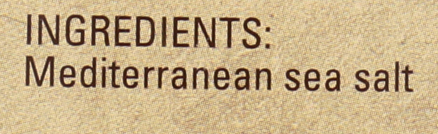 Natural Tides Mediterranean Kosher Salt Coarse Crystals, 2.2 Pound