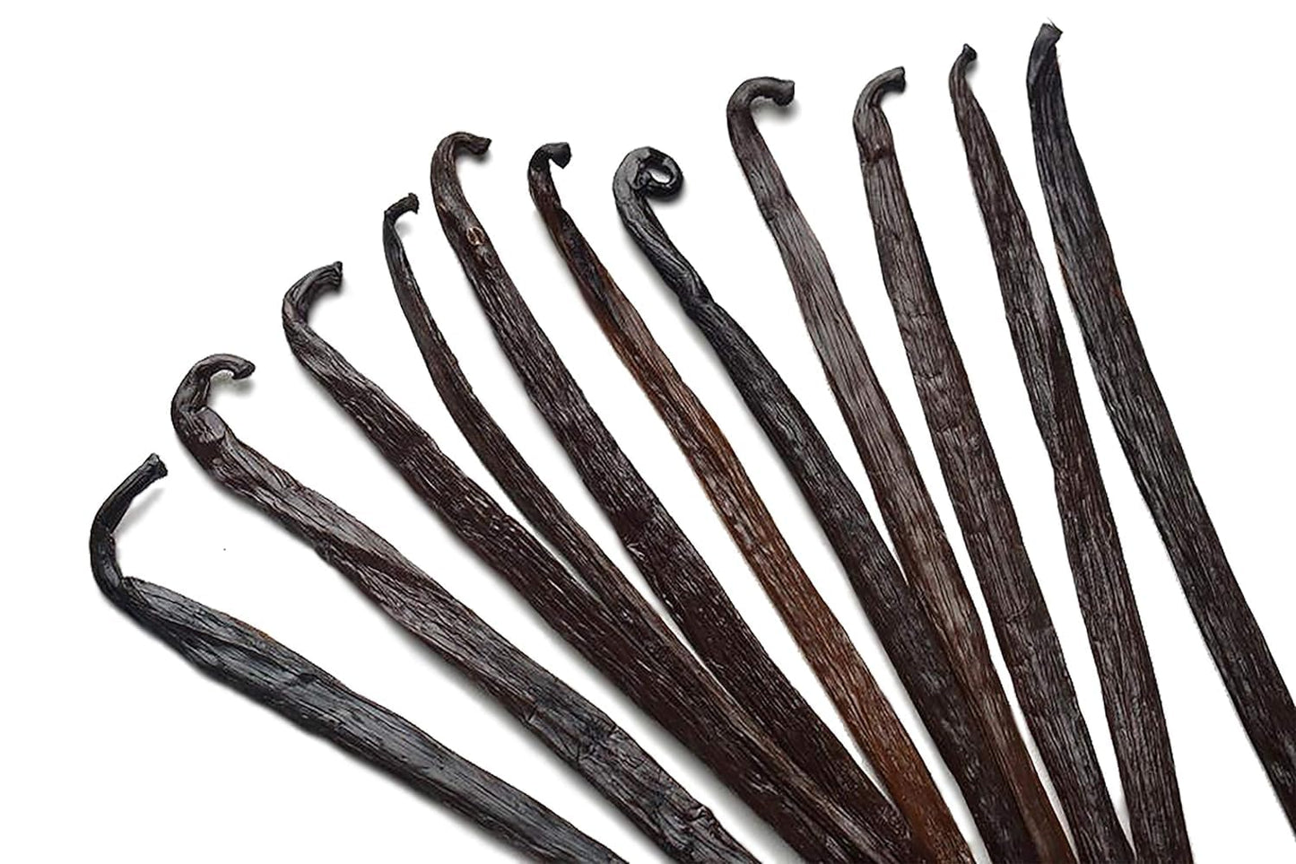 12 Vanilla Beans For Making Vanilla Extract Grade A - Non-Gmo Planifolia Vanilla Beans Bulk, 6-8 Inches Vanilla Beans For Making