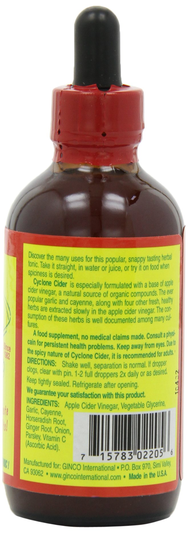 Cyclone Cider Value Size, 4 Fl Oz (Pack of 2)