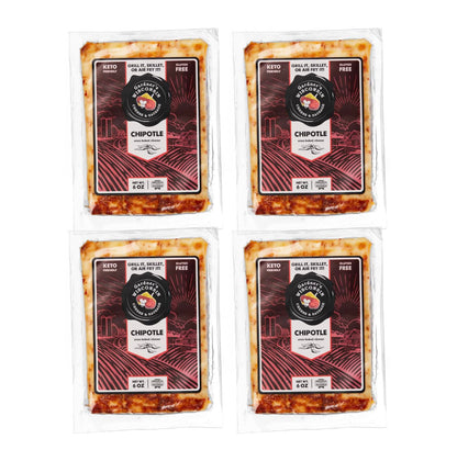 Gardner s Wisconsin Cheese and Sausage, 4 Pack of Oven Baked Cheese, Chipotle Flavor (6 Ounces Per Block) - Artisan Cheese Made