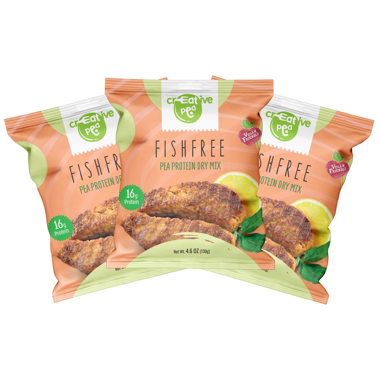 Plant-Based Meat: Vegan Fish Substitute - High-Protein, Keto-Friendly, Pea Protein-Based, Fish-Free Vegan Seafood Alternative -