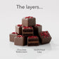 The Swiss Colony Happy Holidays Petits Fours Cakes - Gourmet Cake Assortment with Chocolate, Layer Cakes, and Jam - Christmas De