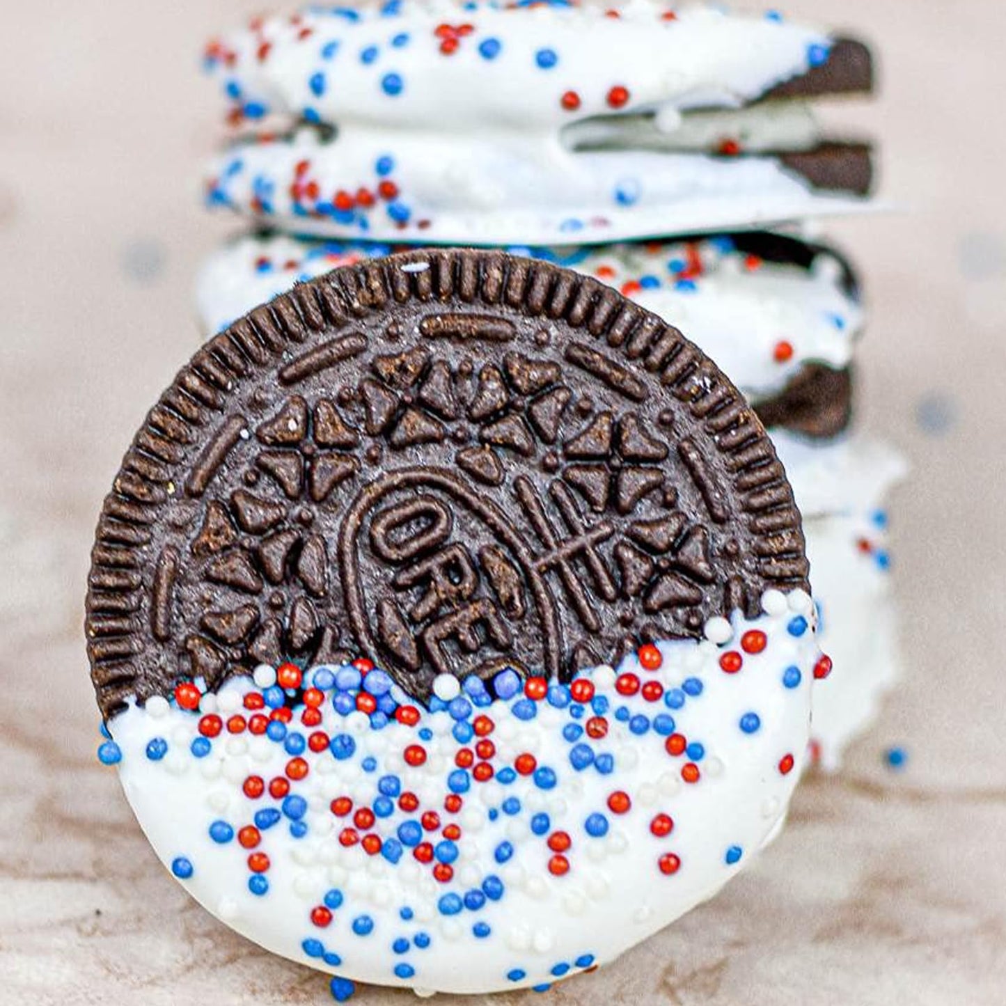 Sentovac 4Th Of July Sprinkles Patriotic Nonpareils 2Mm Mini Red White Blue Peals Sprinkles Edible Sugar For Cake Cupcake Topper