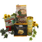 Gift Basket Village Soup’S On Gift Tray: Cozy Pasta, Gourmet Dip Mix, Rolled Wafers, Crackers, Perfect Comfort Food Set, 12X8X4”, 1.25 Lbs