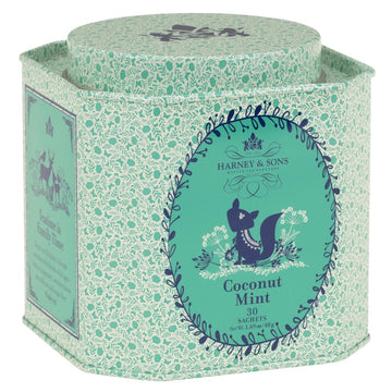 Harney & Sons Organic Coconut Mint Tea | 30ct sachet tin