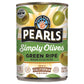 Pearls Simply Olives Green Ripe Pitted Olives  Pack of 12  6 oz Cans