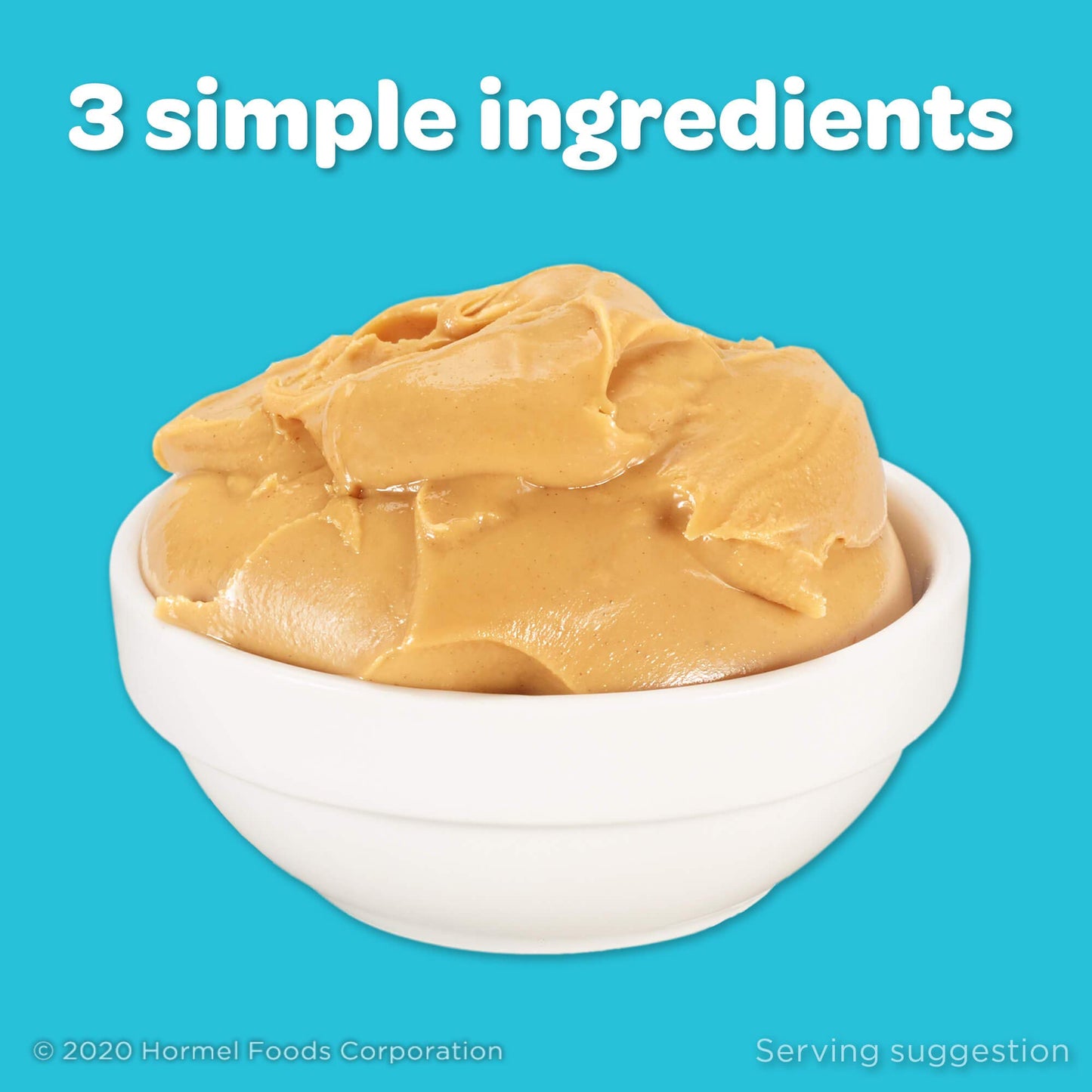 Skippy Creamy Peanut Butter Spread No Sugar Added, 16 Ounce