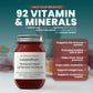 MG Windward Trading LLC Organic Purple Sea Moss Gel - 16 oz, Wild Harvested, Immune Support, Antioxidants
